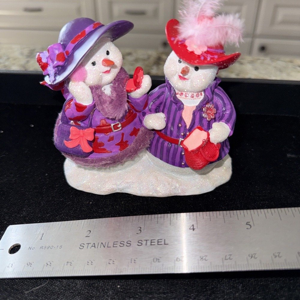 Snow Gals Resin Figurine The‎ Hamilton CollectionSimply Sassy Snow friends 5314